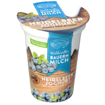 Bauernmilch Heidelbeerjoghurt